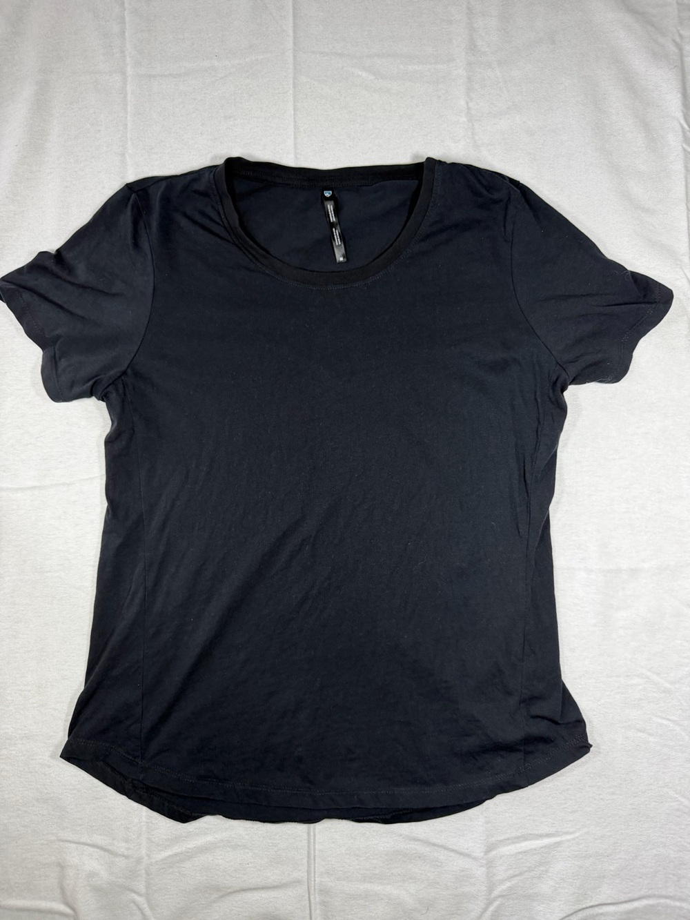 Kuhl Black Crewneck Women's Tee Size M